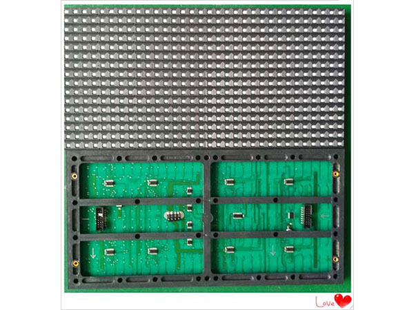 户外单色P10